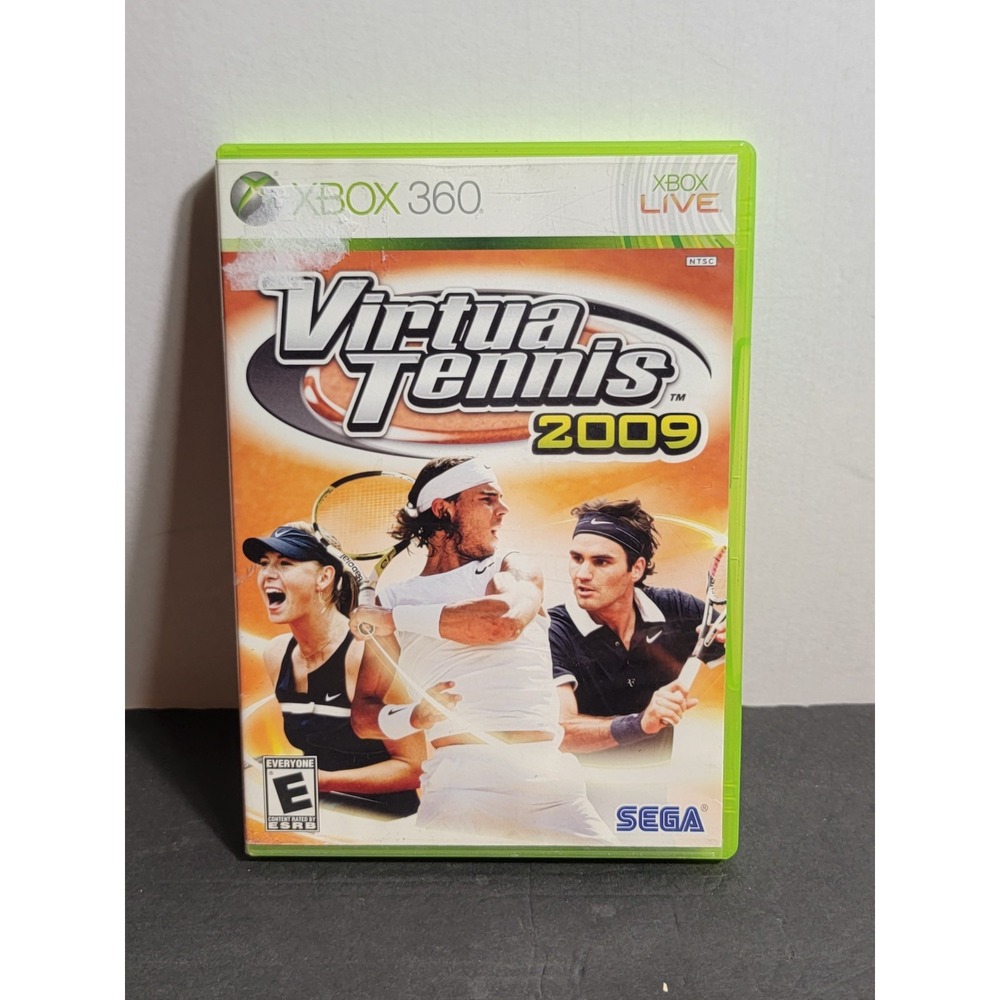 2009‎ Virtual Tennis 2009 Xbox 360 Game Complete Tested Works